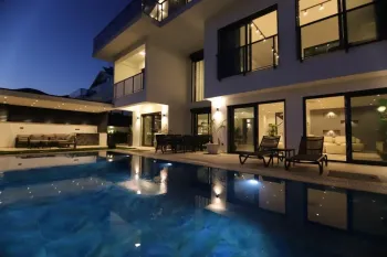 Luxury Uzumlu villa with indoor pool and private garden